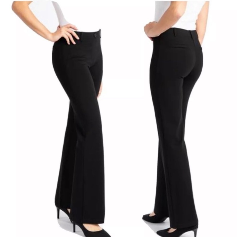 Betabrand Dress Pant Yoga Pants Classic Boot Cut